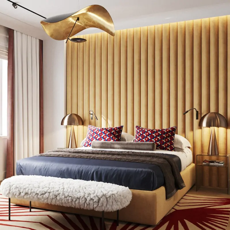 Vertical Channel Wall Panel Bed 1 Vertical Channel Wall Panel Bed