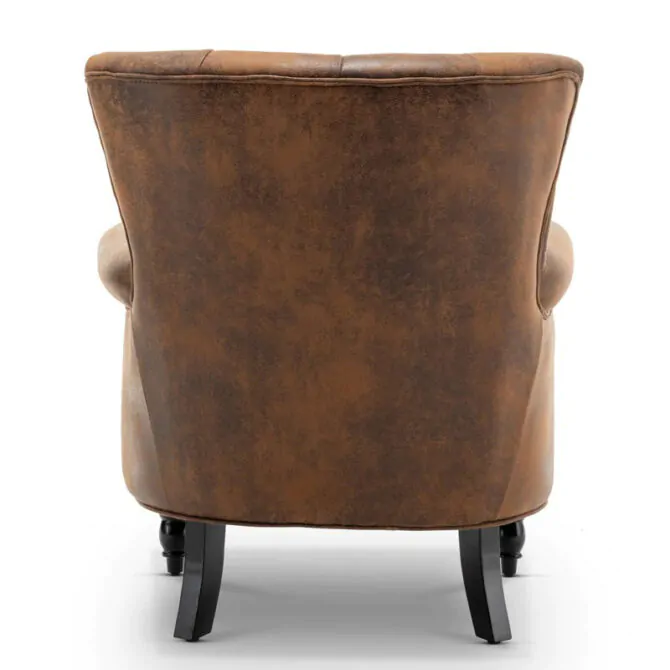 winged upholstered armchair 3