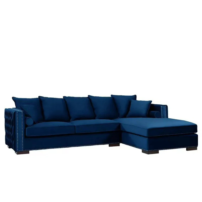 Button Tufted Sectional Sofa - Image 2