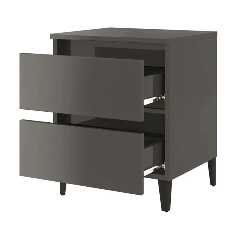 Elegant Glossy Nightstand 3 Elegant Glossy Nightstand - Image 3