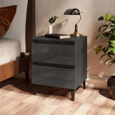 Elegant Glossy Nightstand