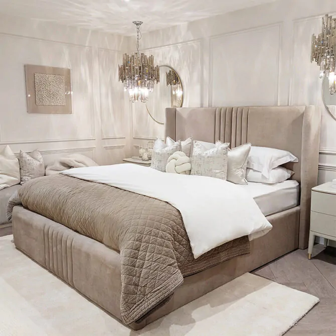 Flint Upholstered Bed - Image 3