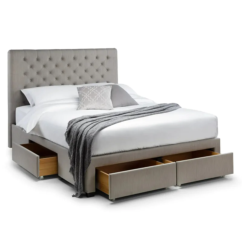 Tufted Drawer Storage Bed 2 Tufted Drawer Storage Bed - Image 2