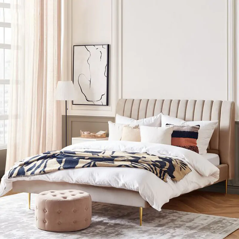 Wide Upholstered Bed 1 Wide Upholstered Bed