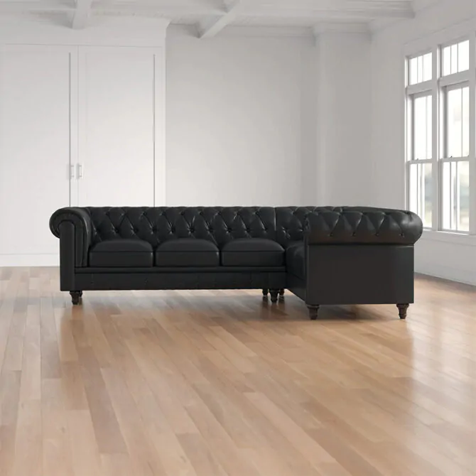 chesterfield Corner Sofa 1