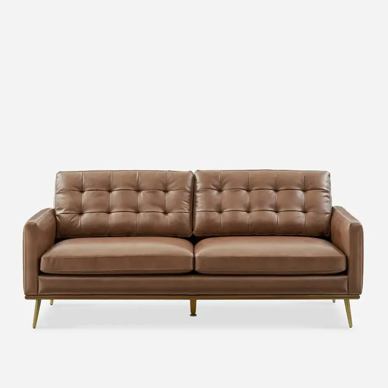 Classic Leather Couch 4 Classic Leather Couch - Image 4