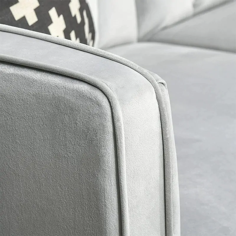 Compact Tufted Corner Sofa 4 Compact Tufted Corner Sofa - Image 4