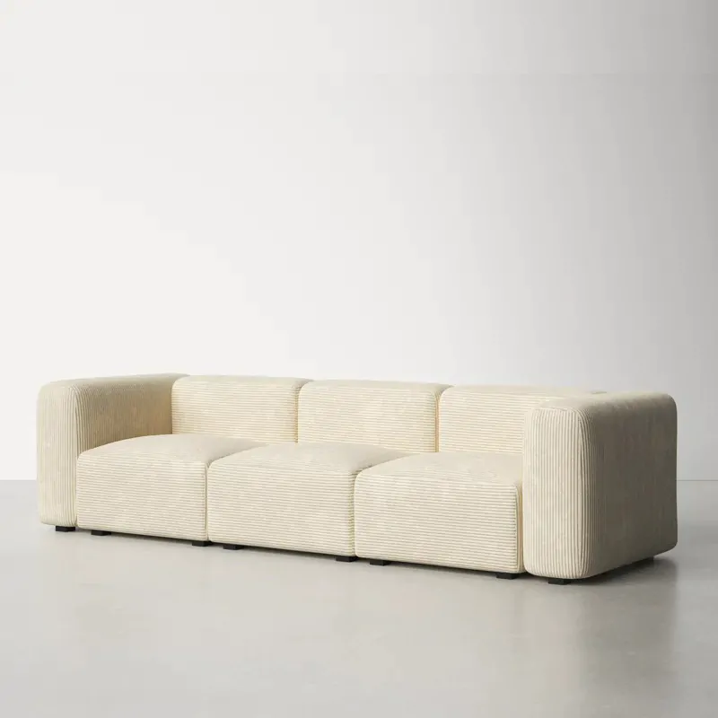 Corduroy Modular Sofa 3 Corduroy Modular Sofa - Image 3