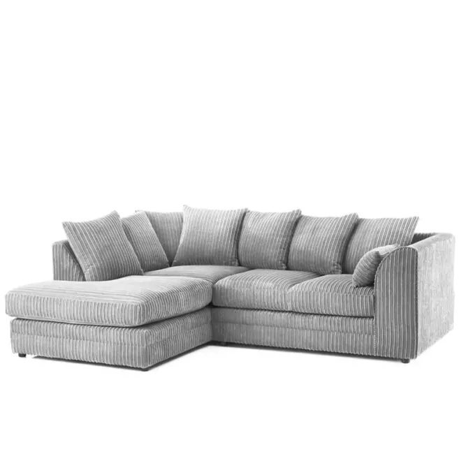 corduroy sectional Sofa 1