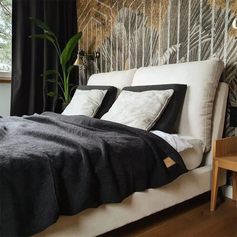 Double Cushion Headboard Bed - Image 2