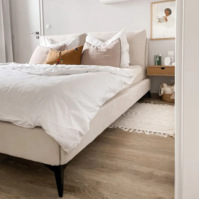 Double Cushion Headboard Bed - Image 5