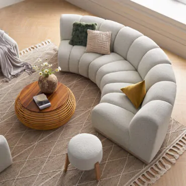 Generous Sectional Sofa