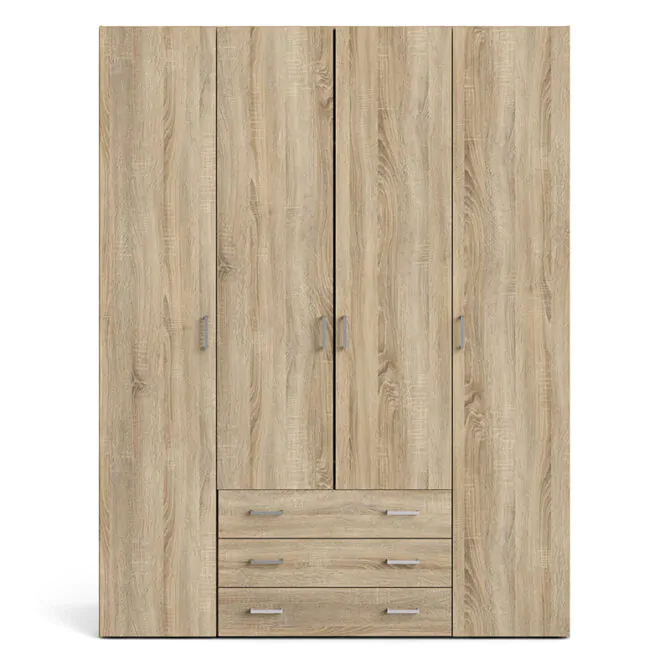 sleek 4 door cabinet 1