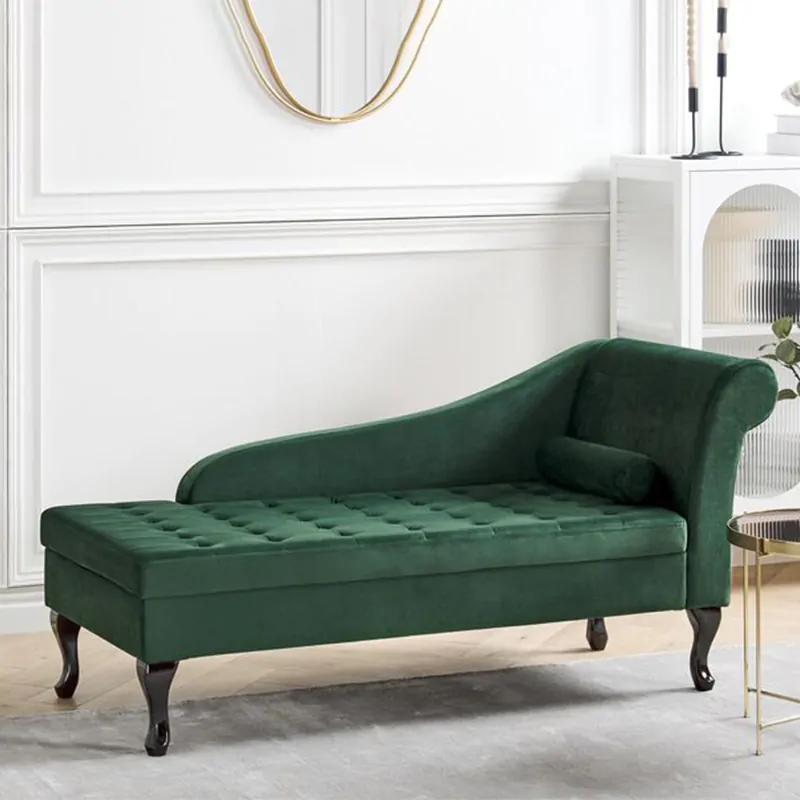 Velvet Chaise Lounge - Image 2