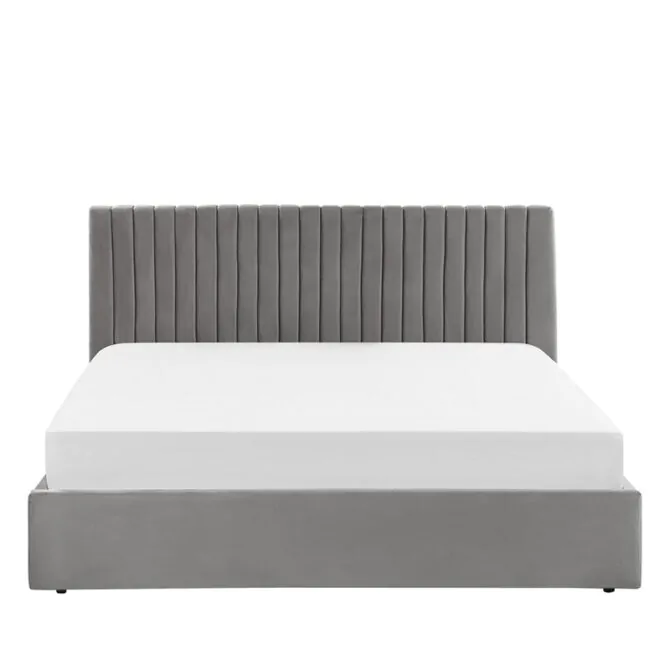 vertical tufted headboard bed 5