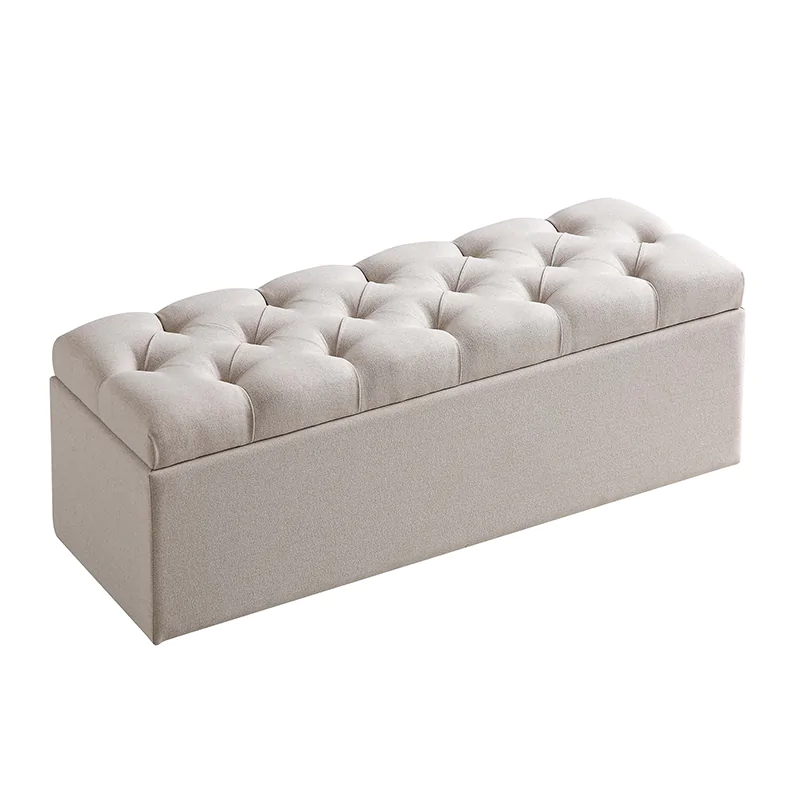 Deep Buttoned Ottoman 3 Deep Buttoned Ottoman - Image 3