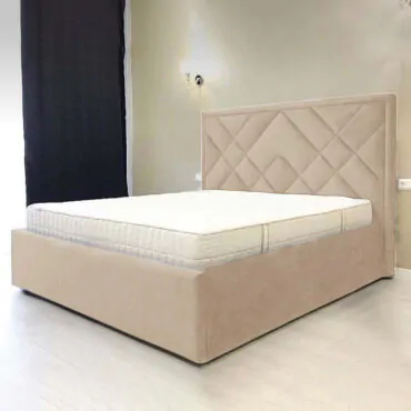 linear upholstered bed 1