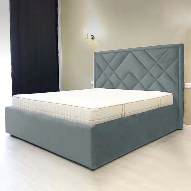 linear upholstered bed 2