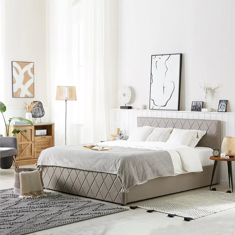 Patterned Headboard Bed 2 Patterned Headboard Bed - Image 2