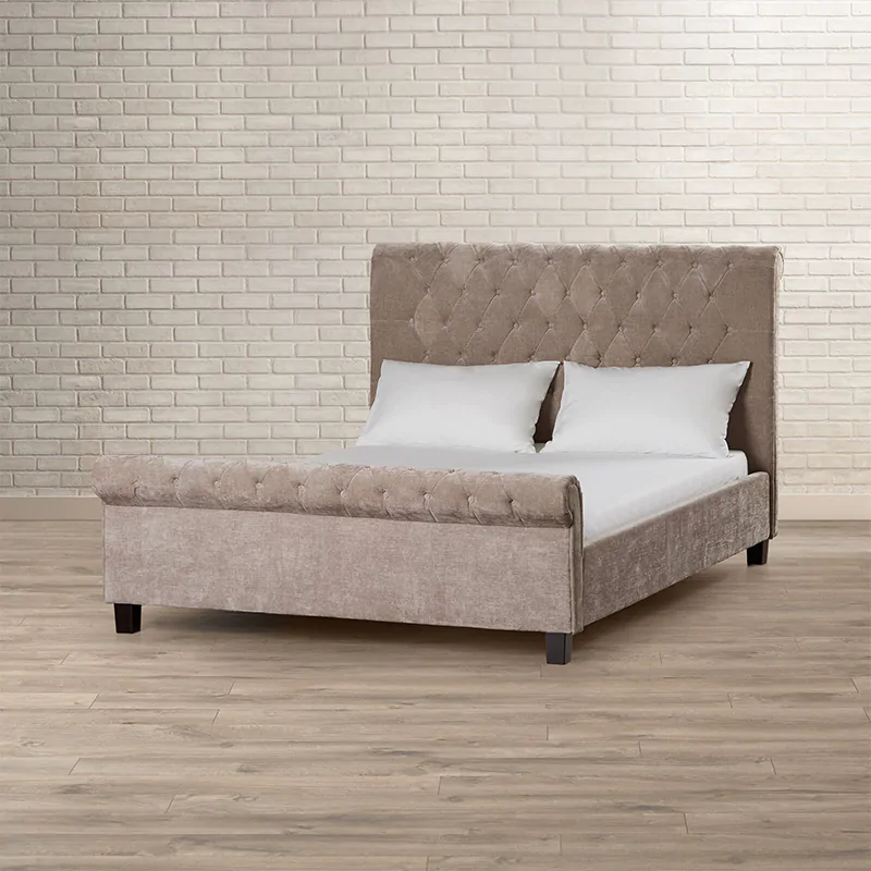 Traditional Upholstered Bed 2 Traditional Upholstered Bed - Image 2