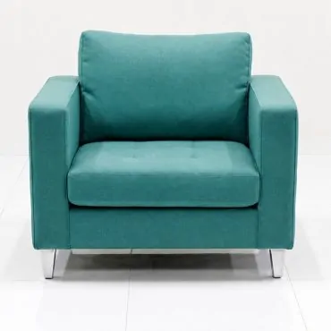 Agile Upholstered Fabric Armchair