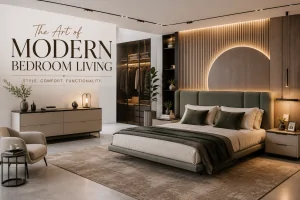 Modern bedroom living