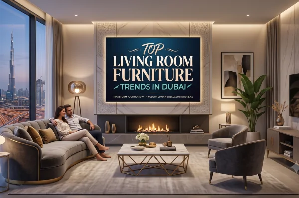 Living Room Furniture Trends in Dubai